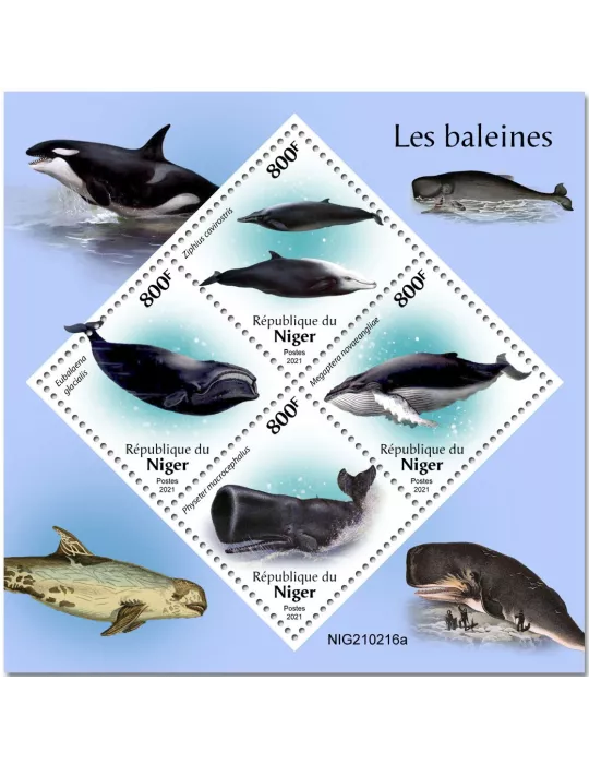 n° 6206/6209  - Timbre NIGER Poste