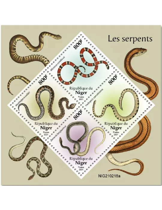 n° 6214/6217  - Timbre NIGER Poste
