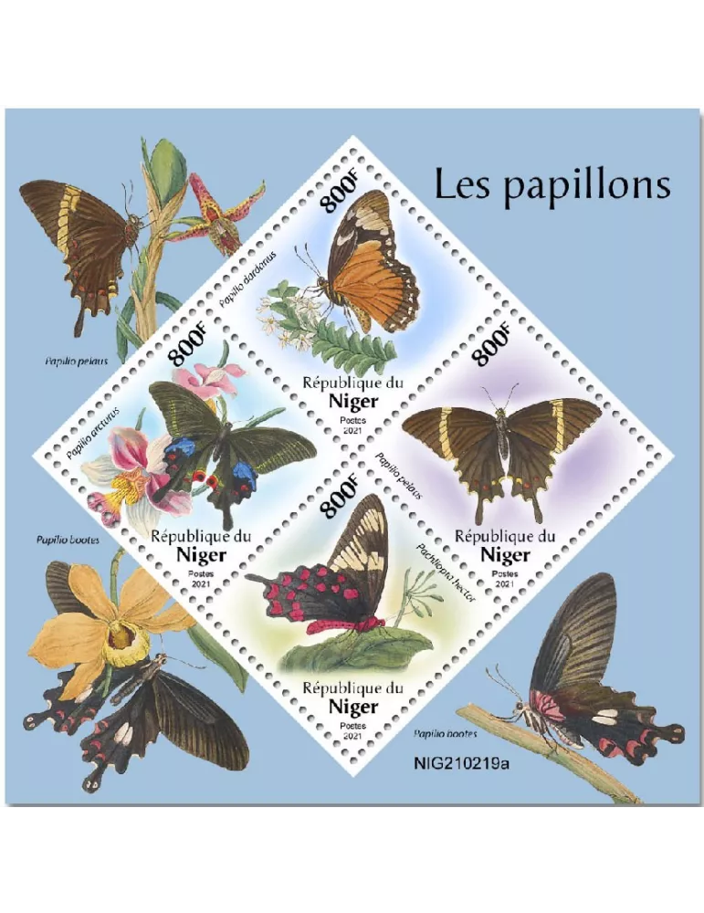 n° 6218/6221  - Timbre NIGER Poste