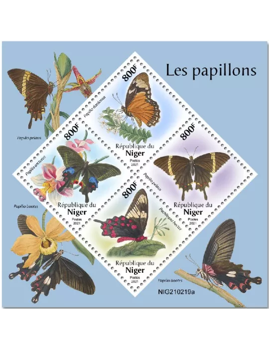 n° 6218/6221  - Timbre NIGER Poste