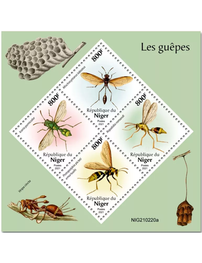 n° 6222/6225  - Timbre NIGER Poste