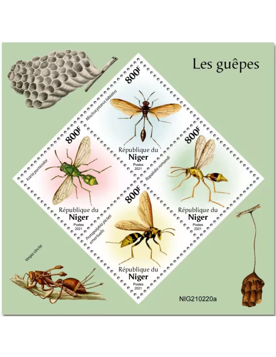 n° 6222/6225  - Timbre NIGER Poste