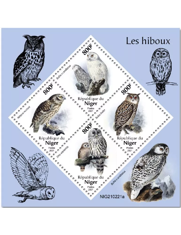 n° 6226/6229  - Timbre NIGER Poste