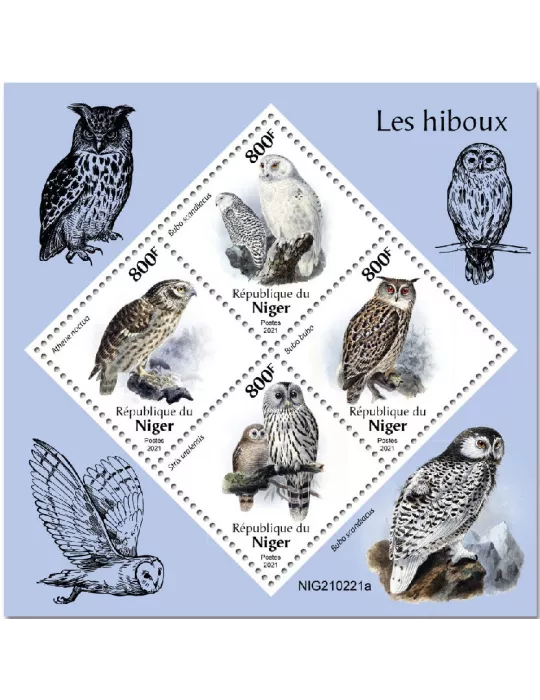 n° 6226/6229  - Timbre NIGER Poste