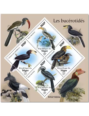 n° 6230/6233  - Timbre NIGER Poste