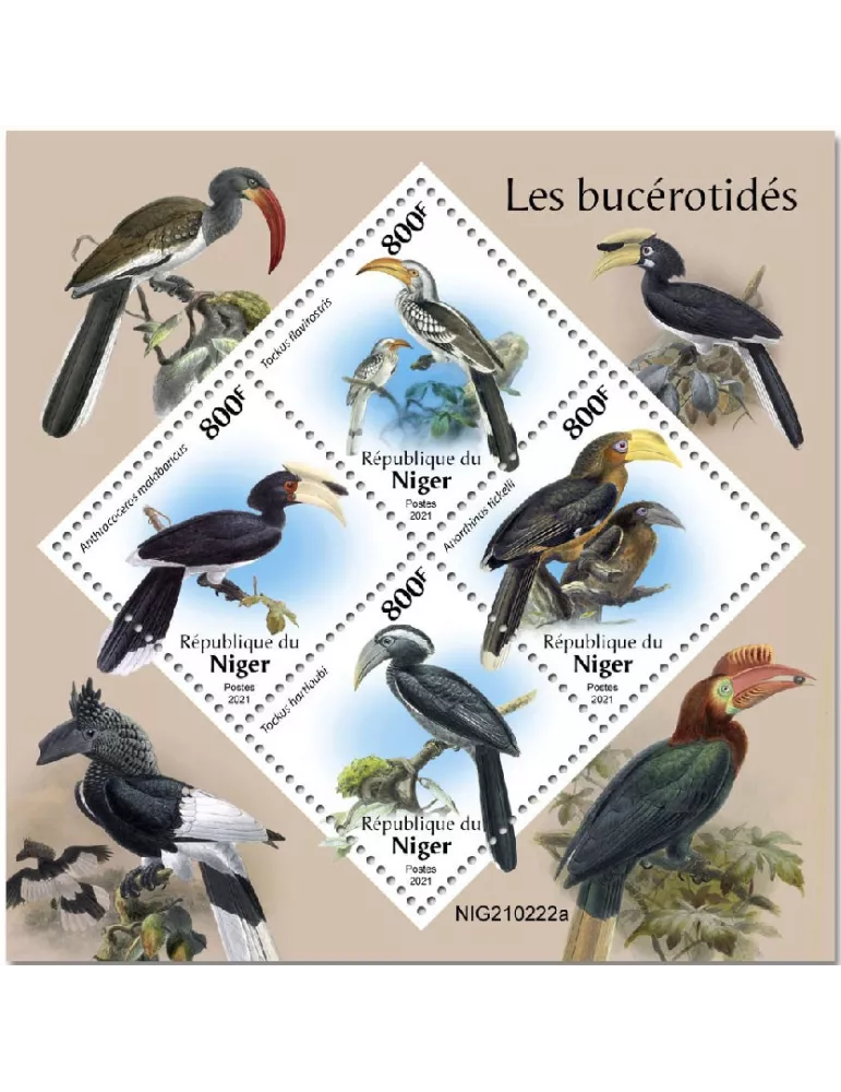 n° 6230/6233  - Timbre NIGER Poste