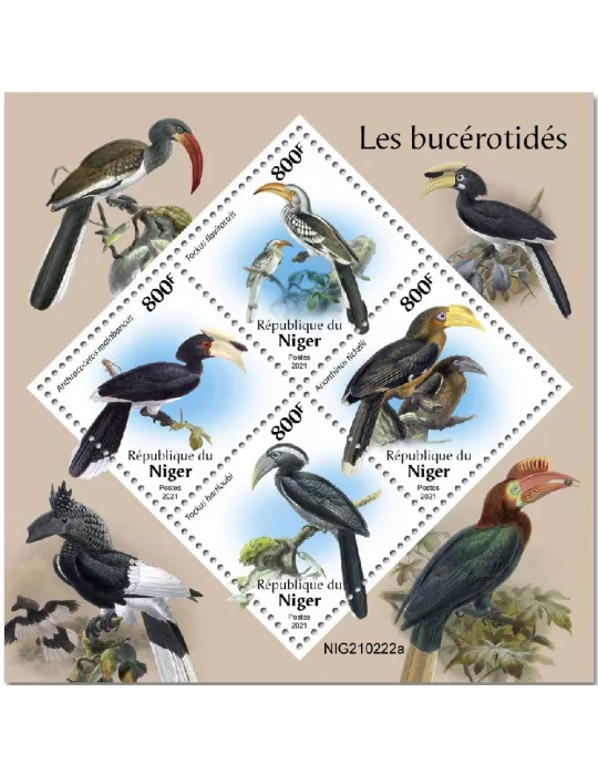 n° 6230/6233  - Timbre NIGER Poste