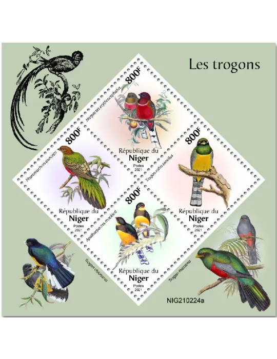 n° 6238/6241  - Timbre NIGER Poste