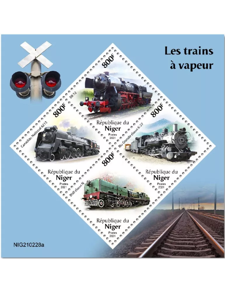 n° 6254/6257  - Timbre NIGER Poste