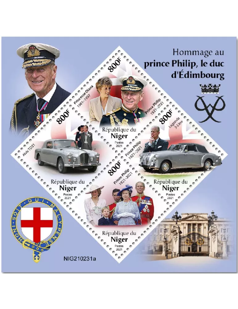 n° 6266/6269  - Timbre NIGER Poste
