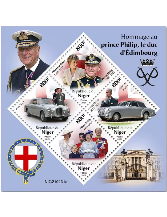 n° 6266/6269  - Timbre NIGER Poste