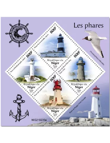 n° 6282/6285  - Timbre NIGER Poste