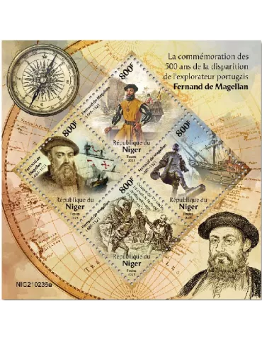 n° 6286/6289  - Timbre NIGER Poste