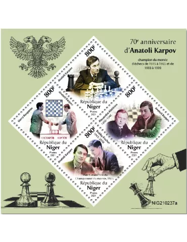 n° 6290/6293  - Timbre NIGER Poste