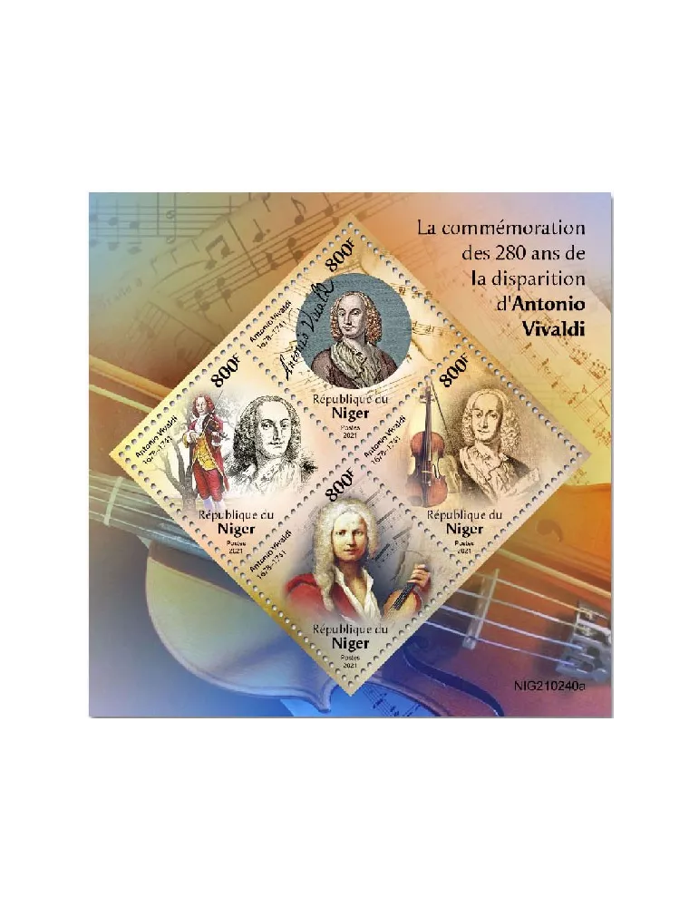 n° 6302/6305  - Timbre NIGER Poste