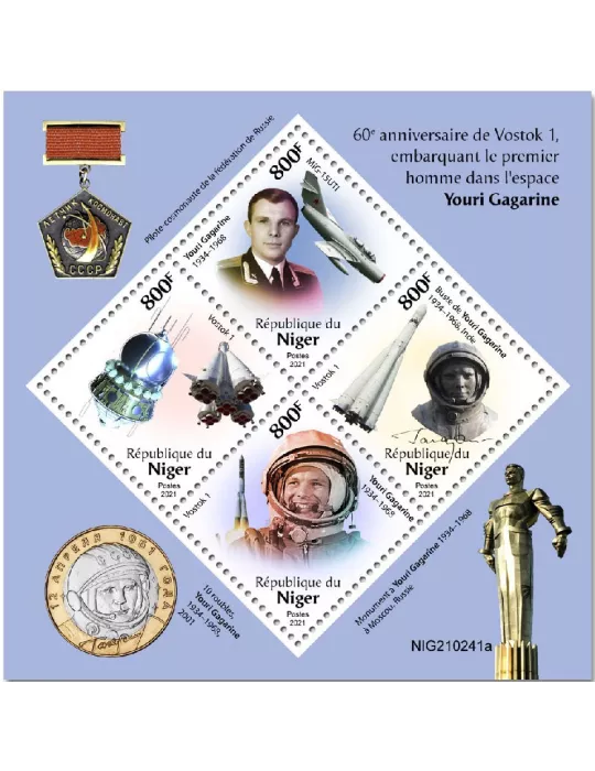 n° 6306/6309  - Timbre NIGER Poste