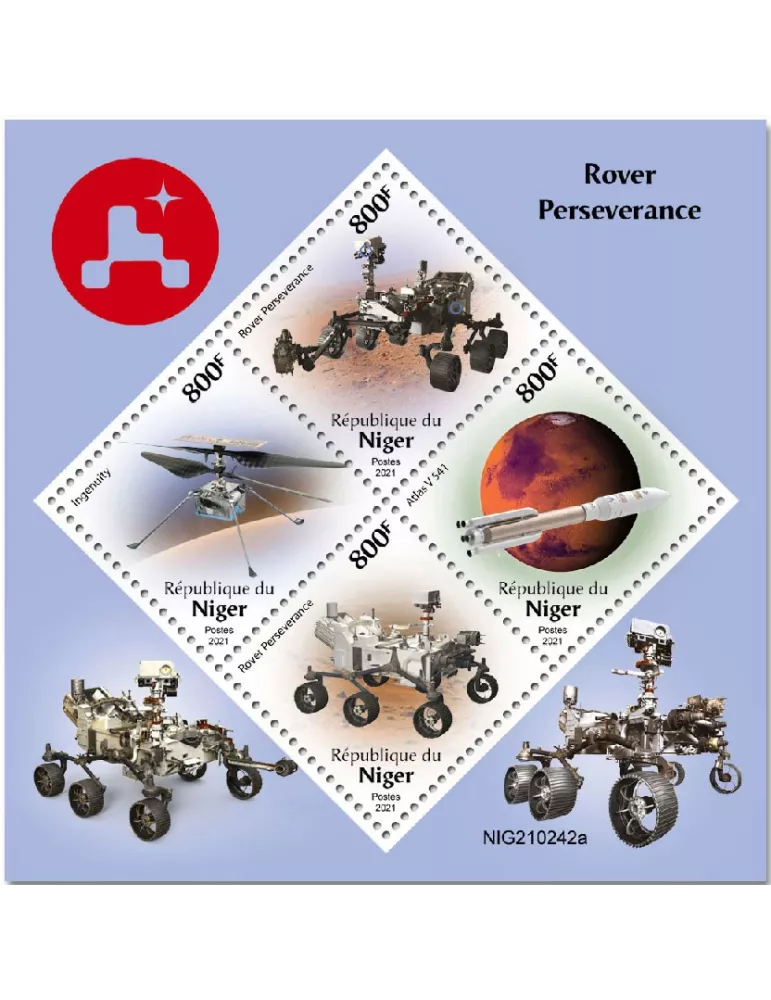 n° 6310/6313  - Timbre NIGER Poste