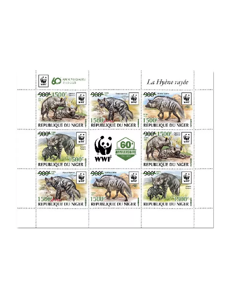 n° 6338/6341  - Timbre NIGER Poste