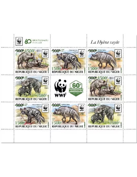 n° 6338/6341  - Timbre NIGER Poste