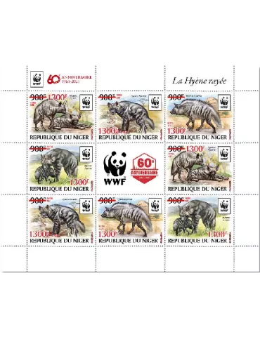 n° 6342/6345  - Timbre NIGER Poste