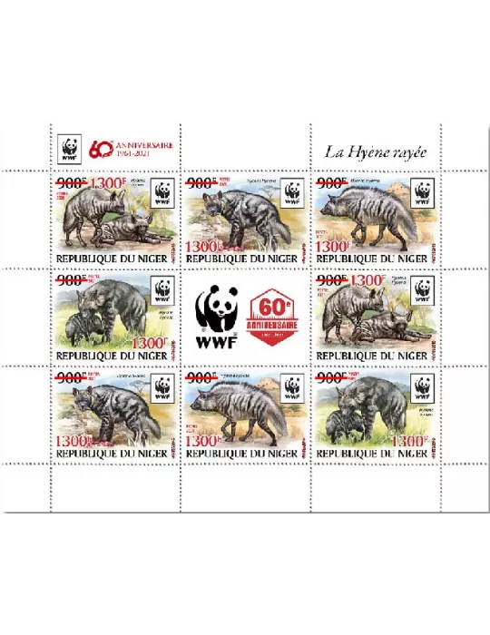 n° 6342/6345  - Timbre NIGER Poste