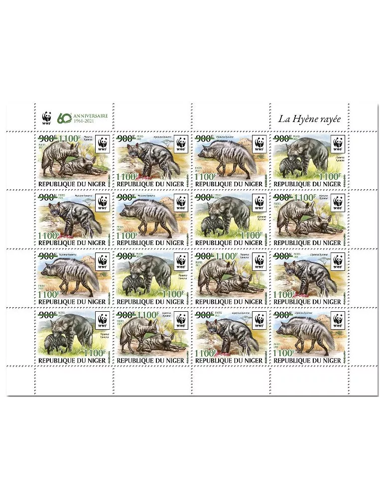 n° 6346/6349  - Timbre NIGER Poste