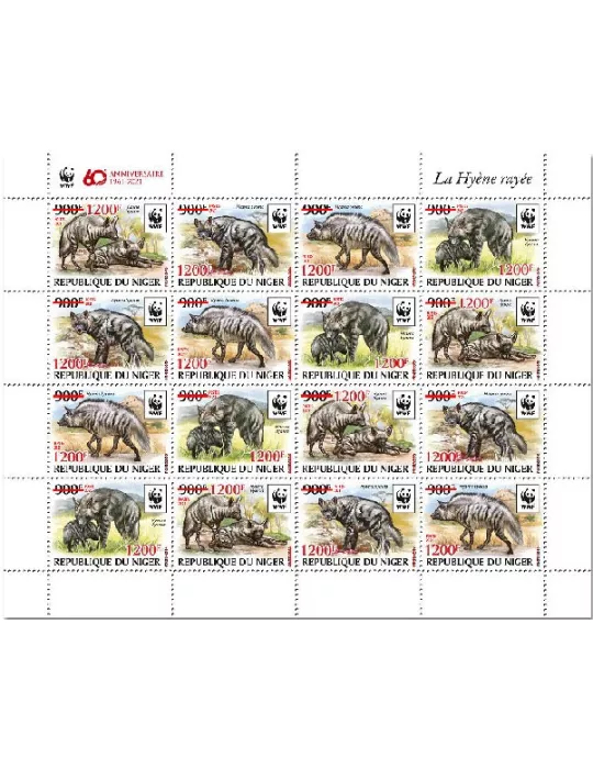 n° 6350/6353  - Timbre NIGER Poste