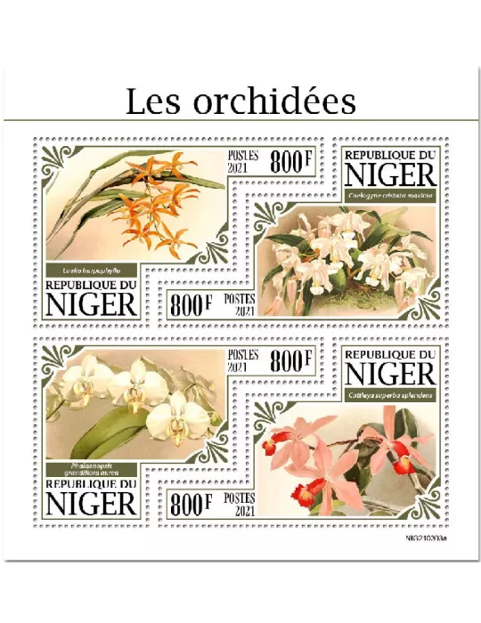 n° 6370/6373  - Timbre NIGER Poste