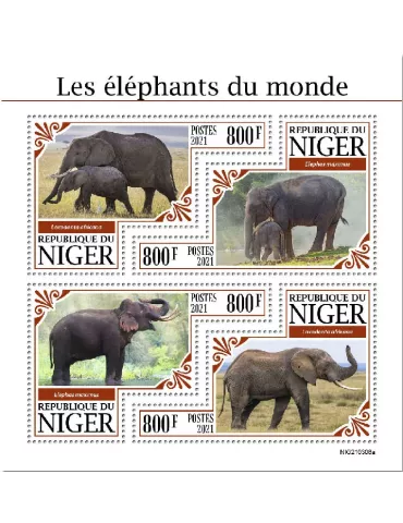 n° 6390/6393  - Timbre NIGER Poste