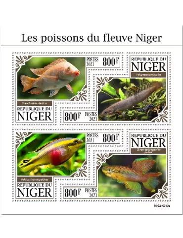 n° 6410/6413  - Timbre NIGER Poste