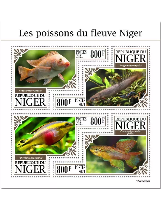 n° 6410/6413  - Timbre NIGER Poste