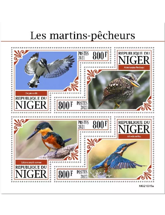 n° 6418/6421  - Timbre NIGER Poste