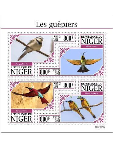 n° 6422/6425  - Timbre NIGER Poste
