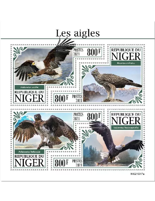 n° 6426/6429  - Timbre NIGER Poste