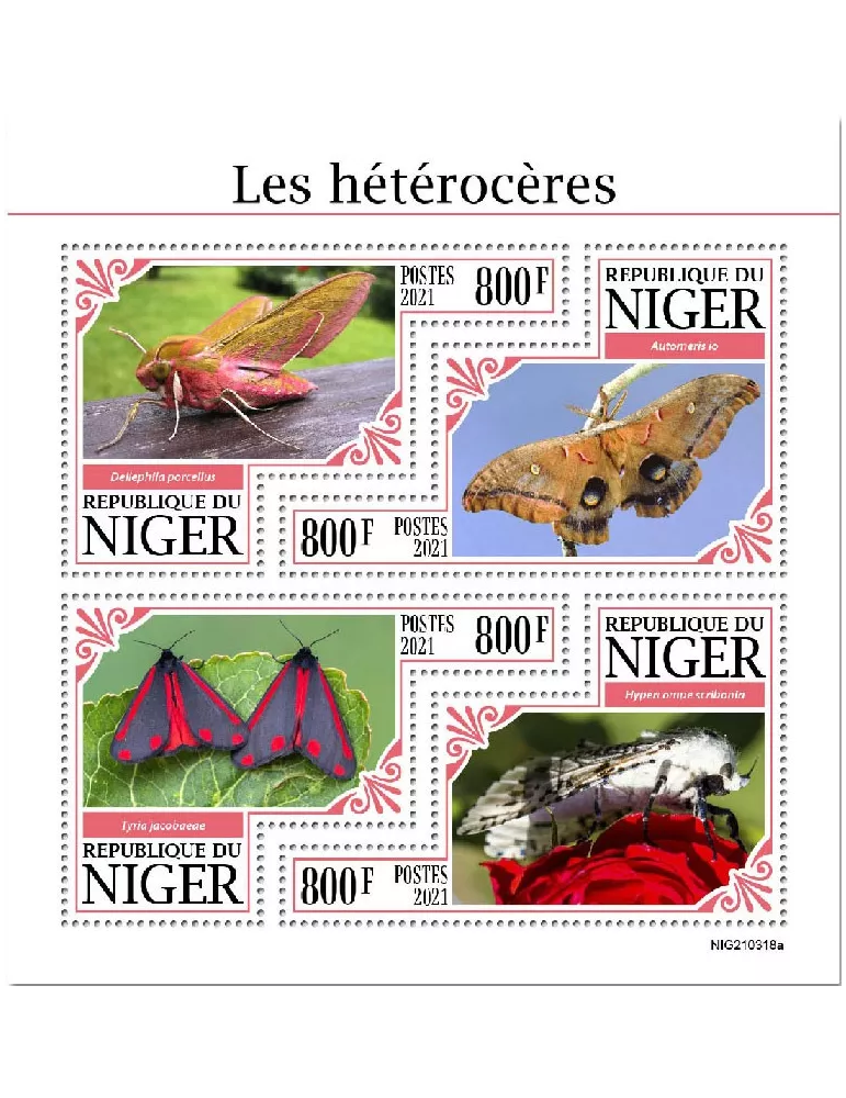n° 6430/6433  - Timbre NIGER Poste