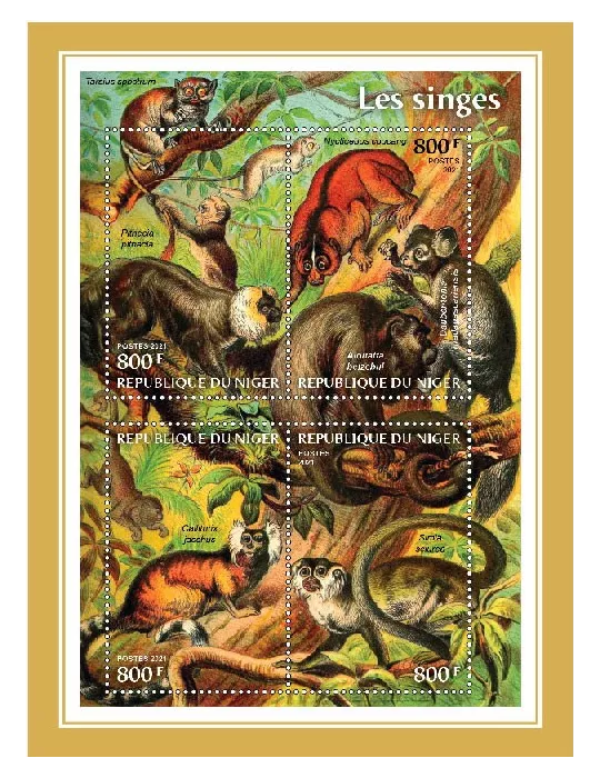 n° 6438/6441  - Timbre NIGER Poste