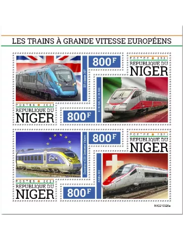 n° 6442/6445  - Timbre NIGER Poste