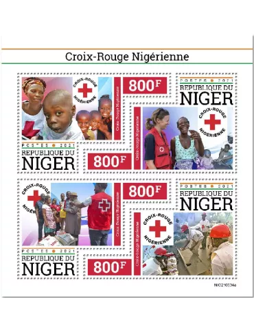 n° 6471/6474  - Timbre NIGER Poste