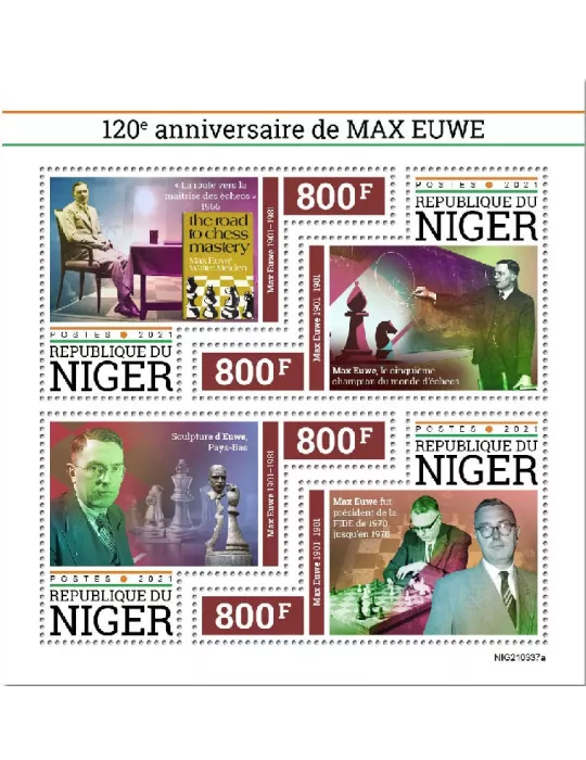n° 6483/6486  - Timbre NIGER Poste