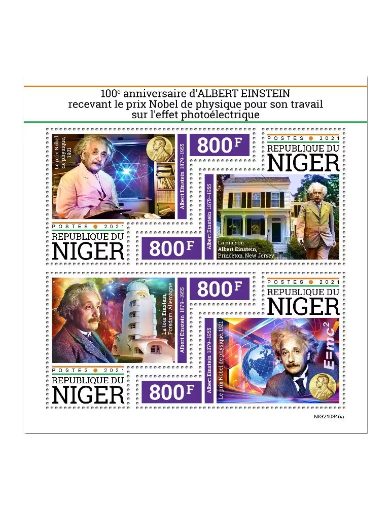 n° 6507/6510  - Timbre NIGER Poste