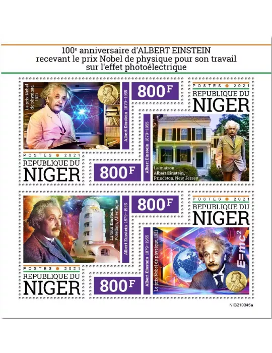 n° 6507/6510  - Timbre NIGER Poste
