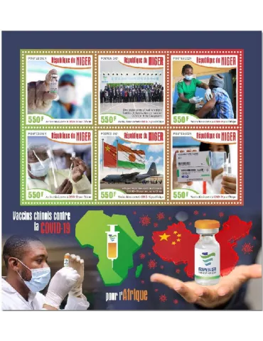 n° 6527/6532  - Timbre NIGER Poste