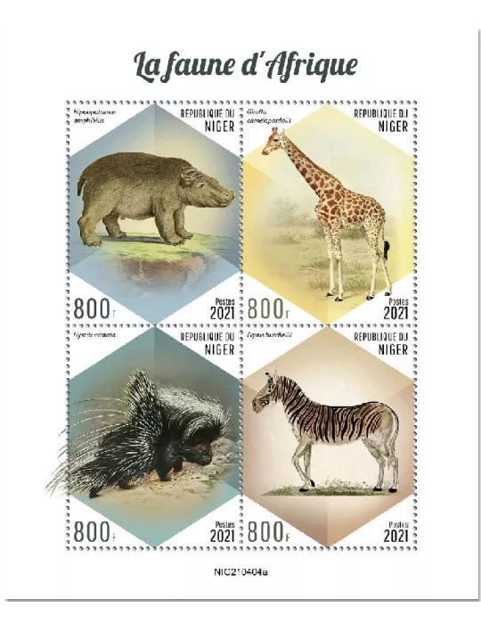 n° 6545/6548  - Timbre NIGER Poste
