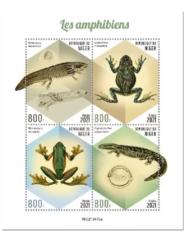 n° 6569/6572  - Timbre NIGER Poste