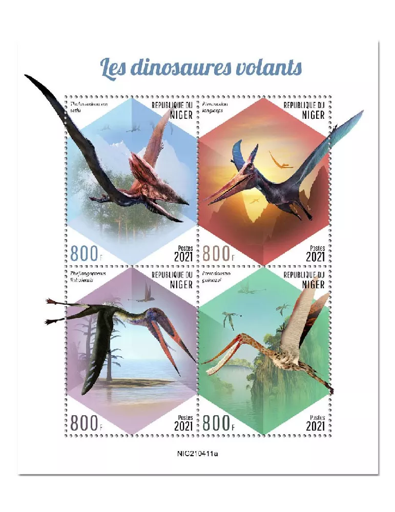 n° 6573/6576  - Timbre NIGER Poste