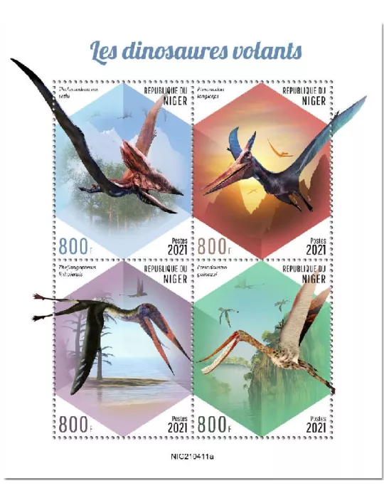 n° 6573/6576  - Timbre NIGER Poste