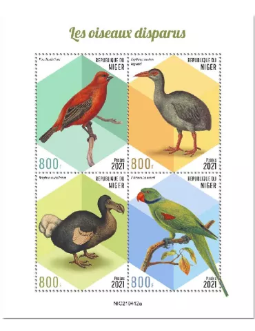 n° 6577/6580  - Timbre NIGER Poste