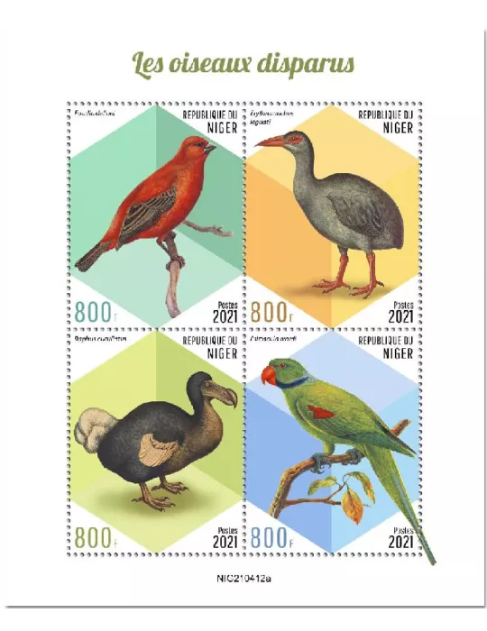 n° 6577/6580  - Timbre NIGER Poste
