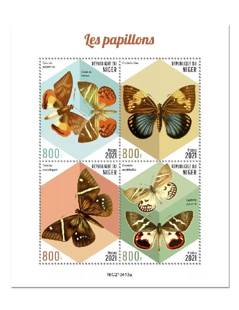 n° 6581/6584  - Timbre NIGER Poste