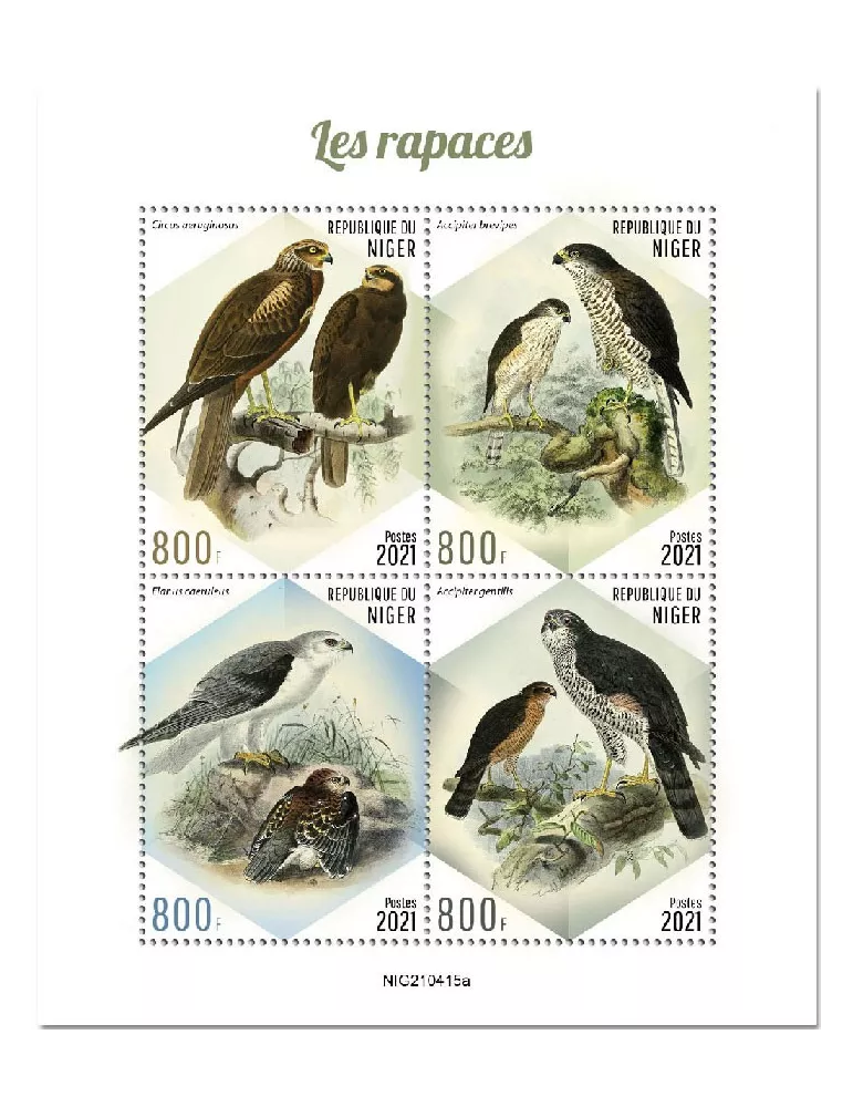 n° 6589/6592  - Timbre NIGER Poste